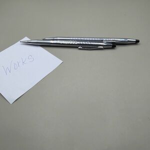 Vintage Cross Silver Pen and Pencil Set